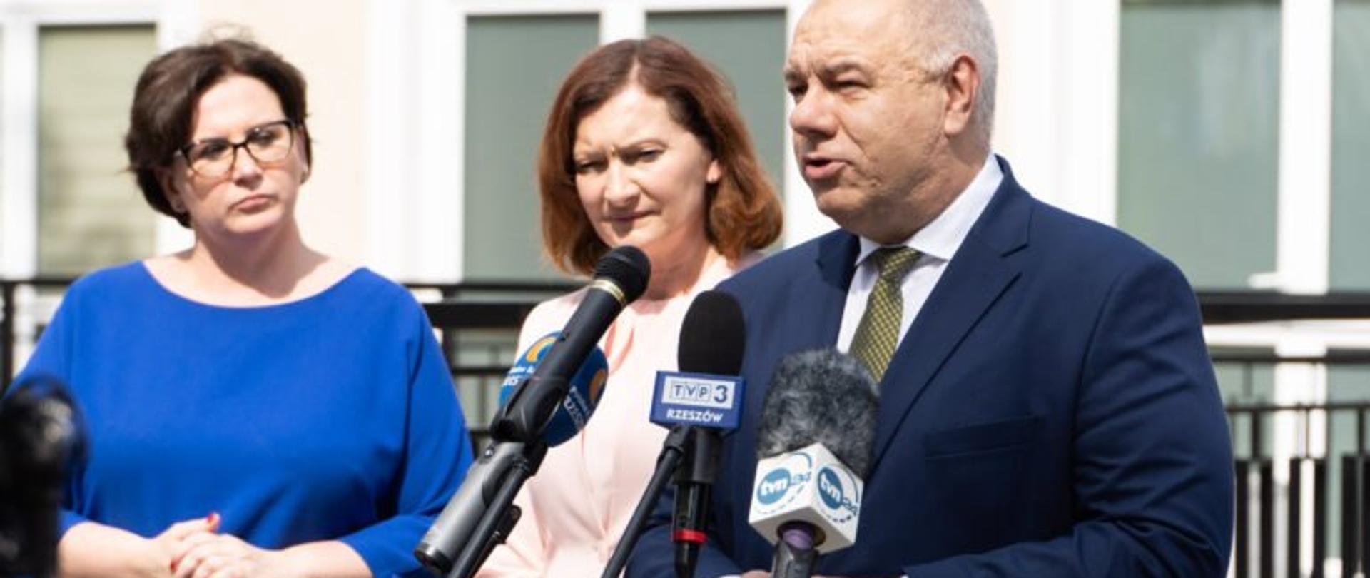 Wicepremier Jacek Sasin z wizytą w Łańcucie