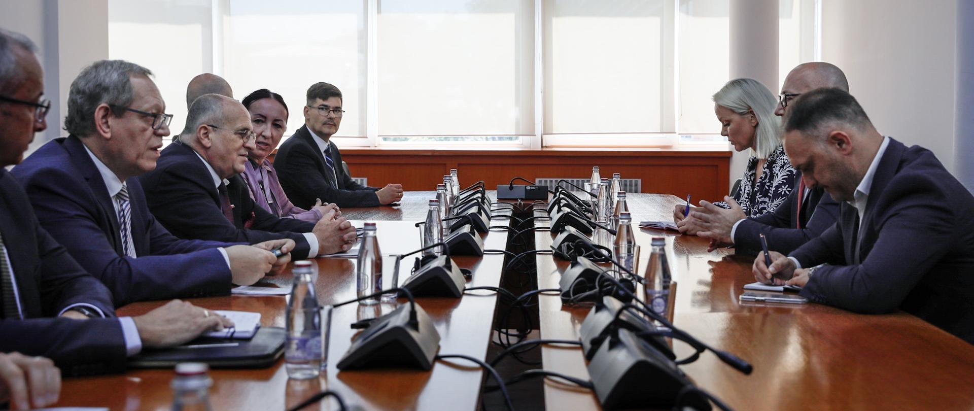 
Wizyta Przewodniczącego OBWE ministra Zbigniew Raua w Republice Kosowa. 