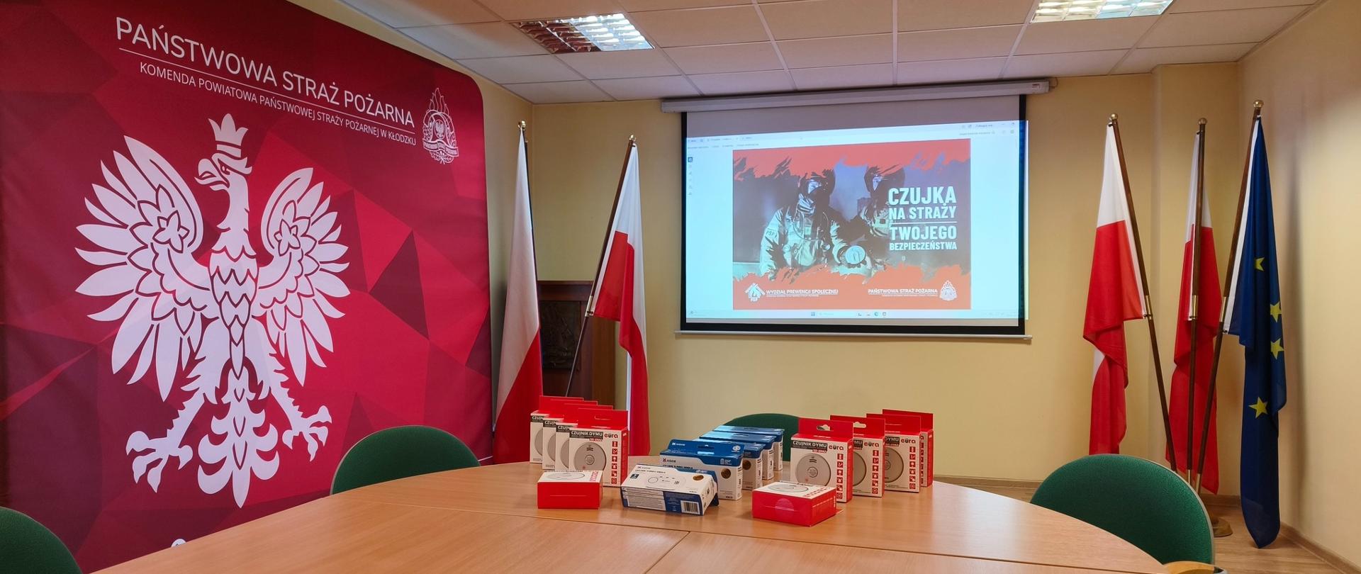 Ogólnopolska akcja „Czadowa Straż” w Komendzie Powiatowej PSP w Kłodzku