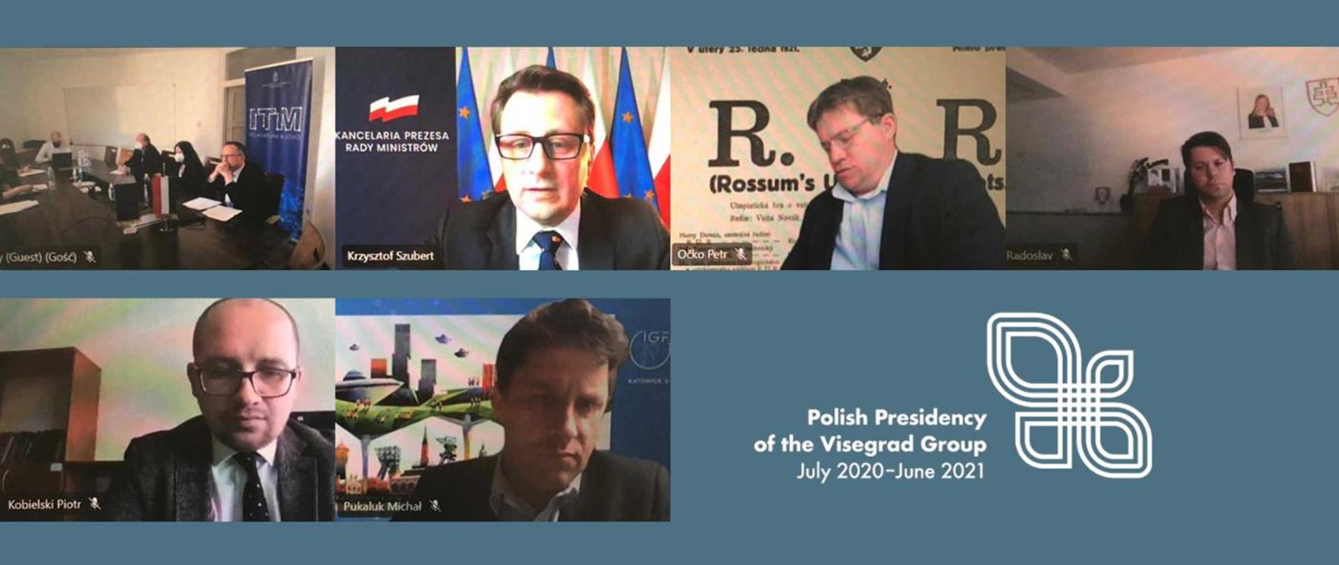 Wirtualny Sekretariat ds. Projektów Cyfrowych V4 – pierwsze spotkanie