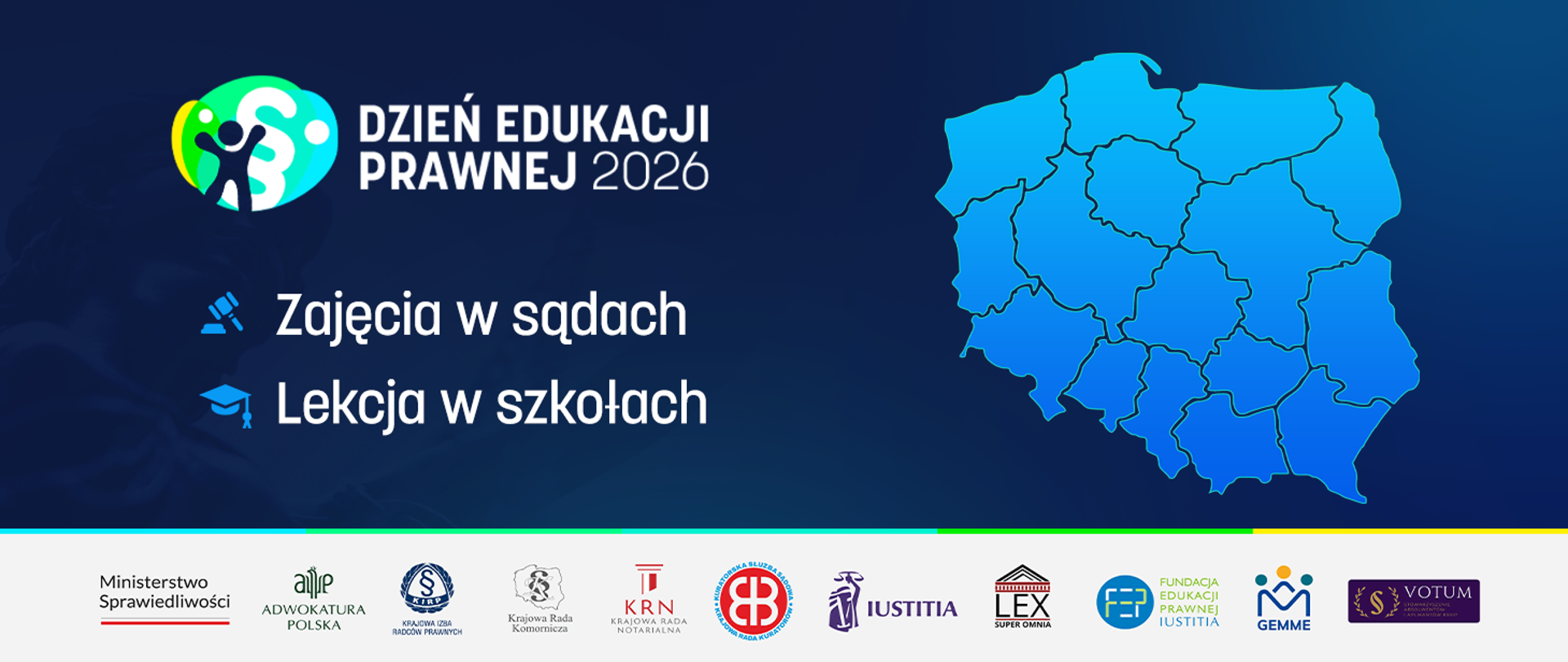 Prawnicy w szkołach, uczniowie w sądach – Dzień Edukacji Prawnej 2026