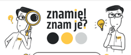 Grafika przedstawia plakat programu edukacyjnego Znamię! Znam je?