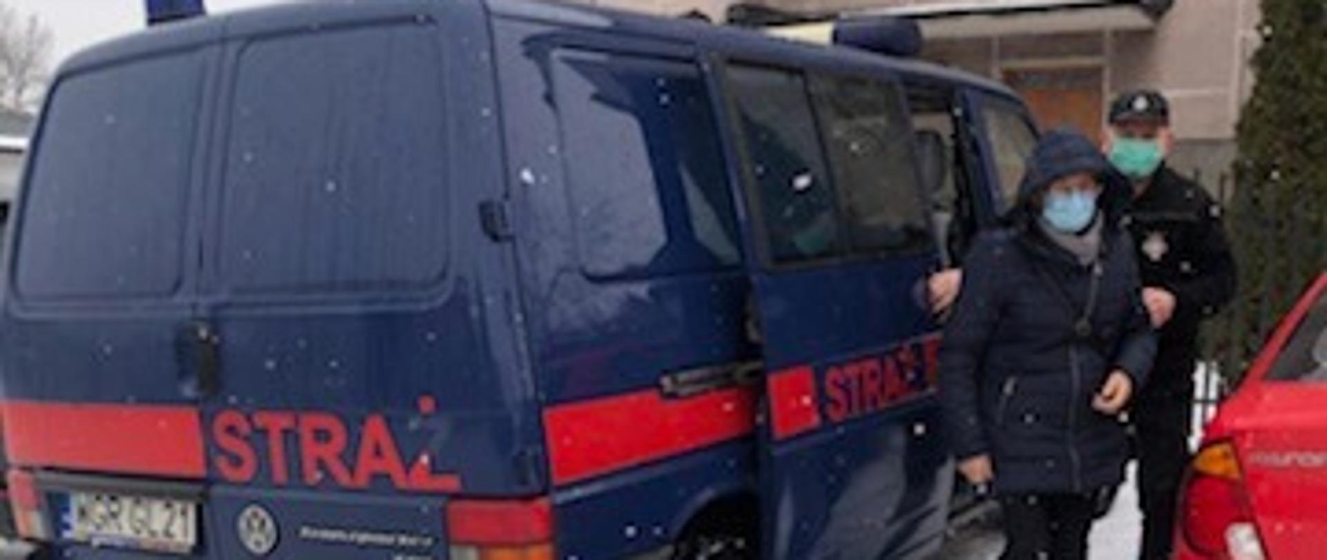 Dowóz seniorów do punktów szczepień na terenie powiatu grójeckiego.