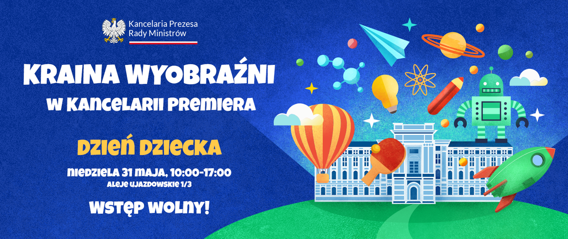 Grafika na Dzień Dziecka w KPRM