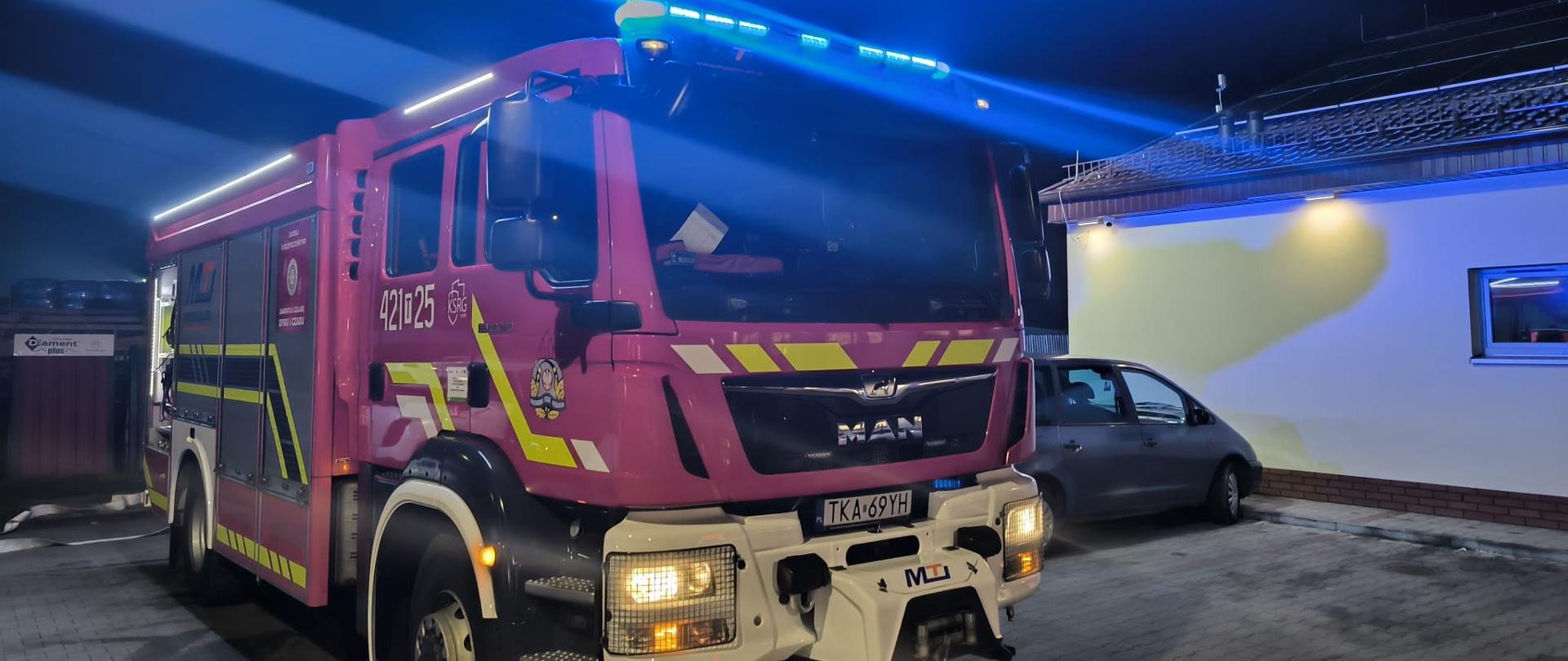 Ćwiczenia taktyczno-bojowe na obiekcie marketu Dino