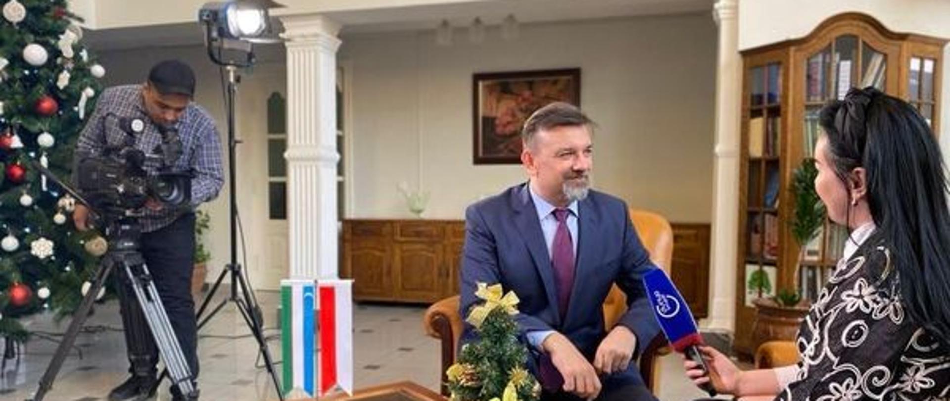 Интервью Посла Республики Польша государственному телеканалу "Dunyo Buylab".