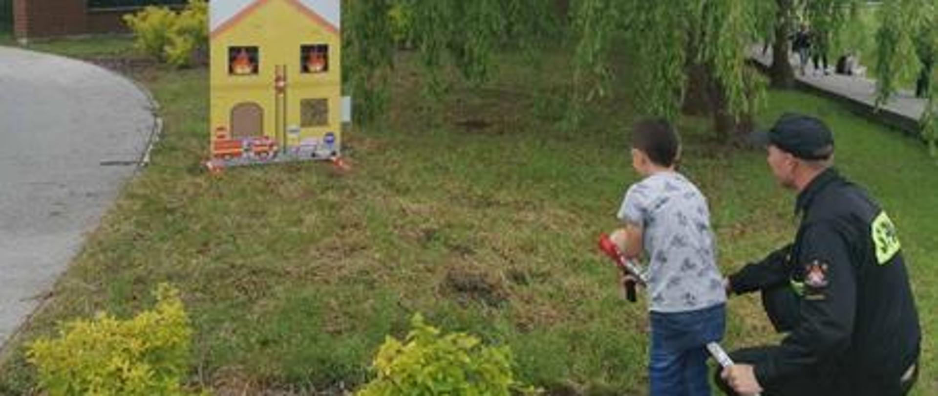 Dzień dziecka w Staszowie - pokazy.