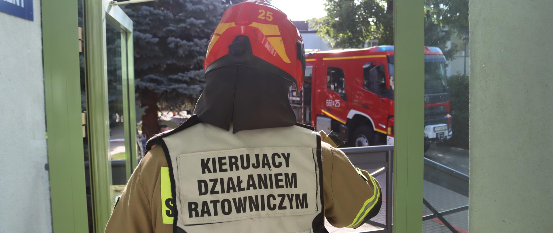 Ćwiczenia na obiekcie Szpitala Powiatowego