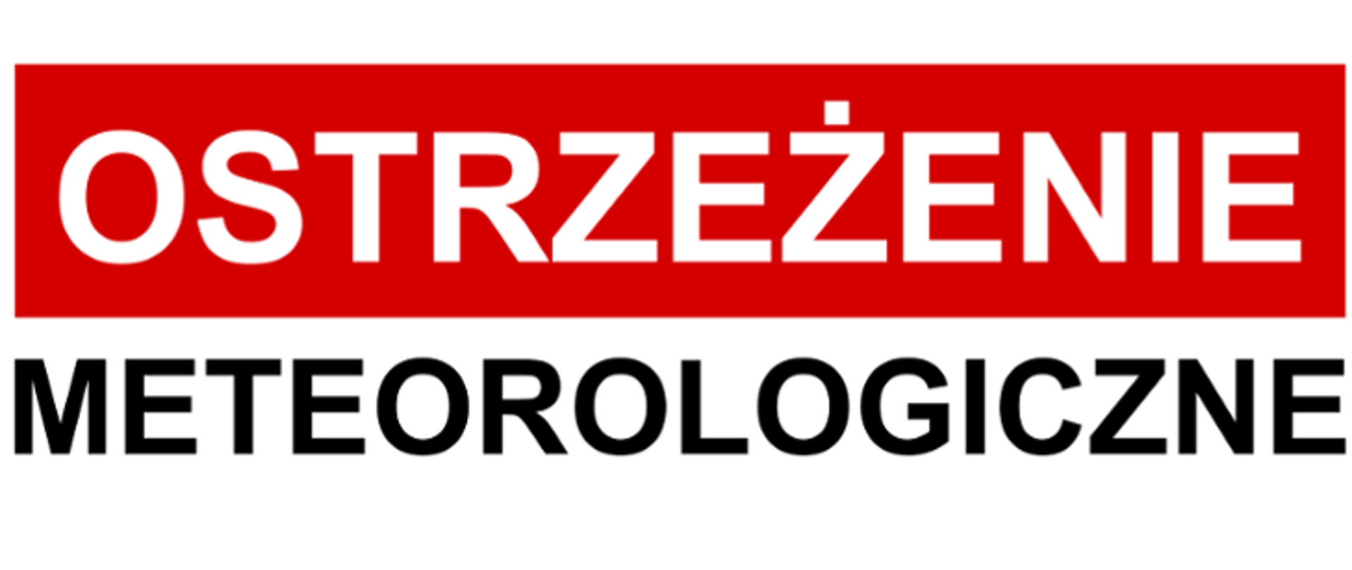 Ostrzeżenie meteo