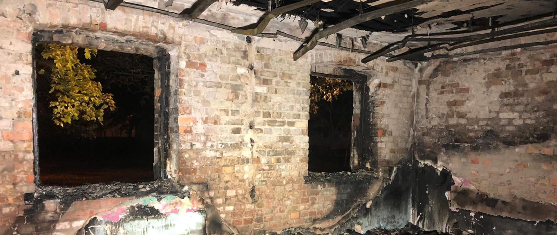 Pożar mieszkania przy Akacjowej