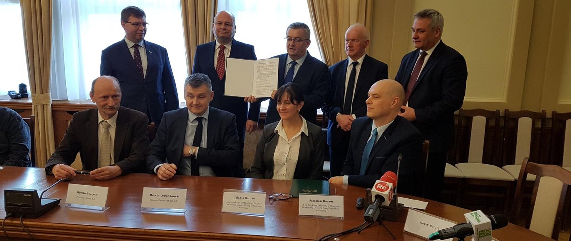Podpisanie umowy na obwodnicę Nowego Miasta Lubawskiego 