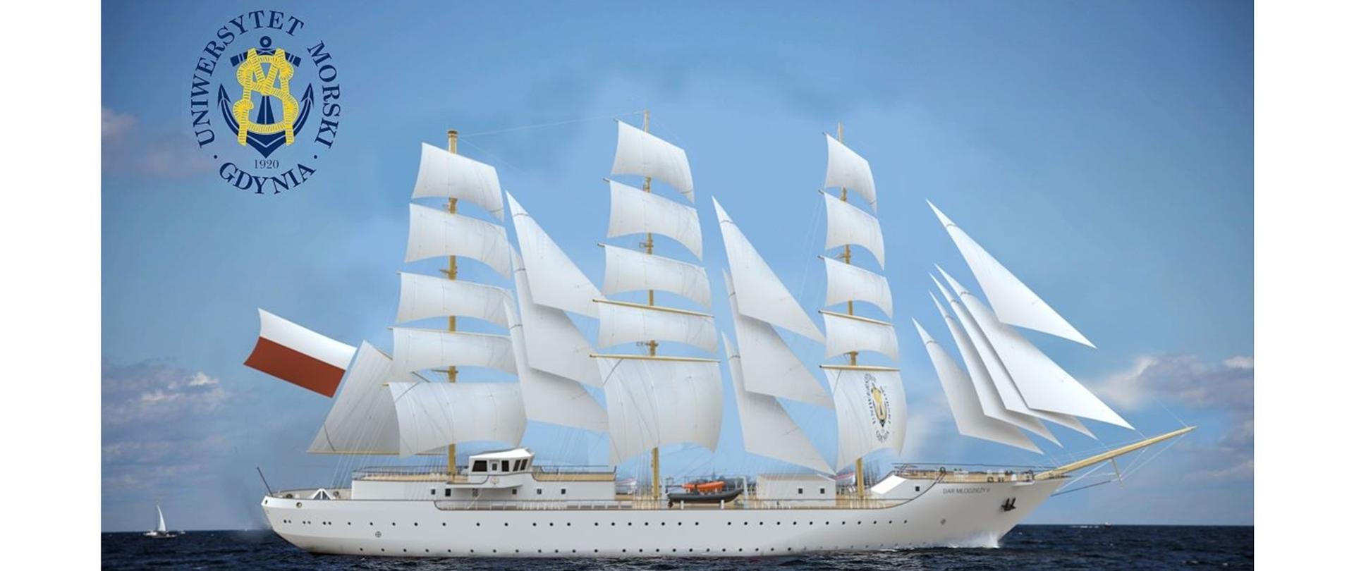 Statek szkolny (żaglowiec) Uniwersytetu Morskiego w Gdyni