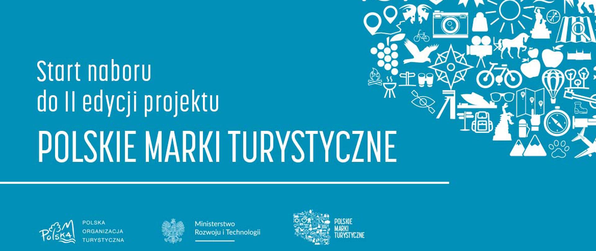 Logotyp konkursu Polskie Marki Turystyczne