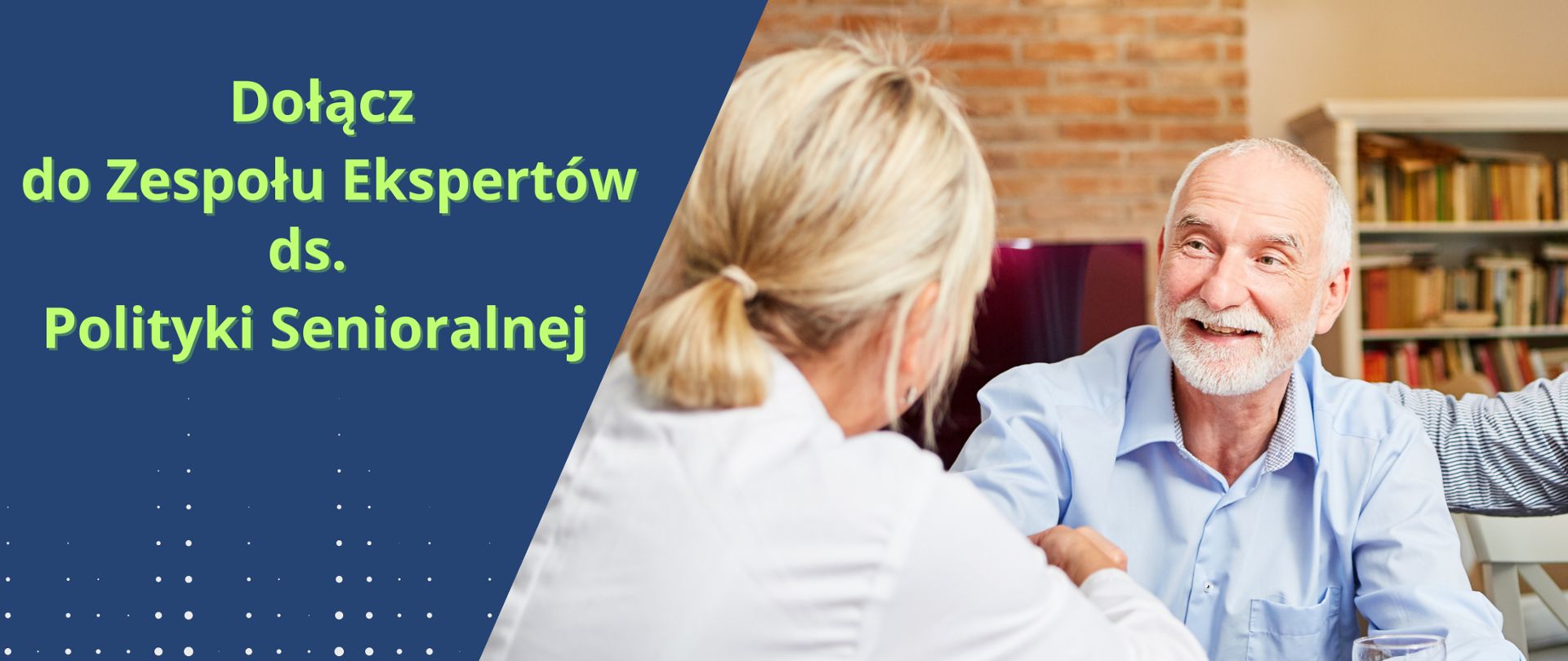 Ogłoszenie o naborze do Zespołu Ekspertów ds. Polityki Senioralnej