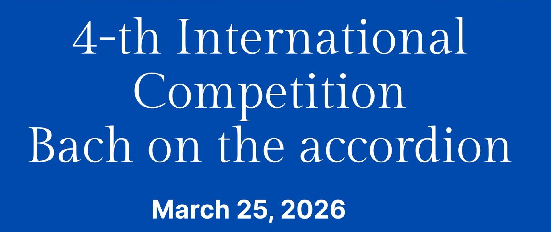 Plakat utrzymany w różnych odcieniach niebieskiego. W centralnej części duża, realistyczna grafika czarnego akordeonu ustawionego pod lekkim kątem. Instrument jest oświetlony chłodnym światłem, a w tle widoczne są abstrakcyjne, płynne fale światła i drobne punkty przypominające gwiazdy, tworzące dynamiczne, kosmiczne tło.
W prawym górnym rogu umieszczono dekoracyjny wzór z małych białych trójkątów ułożonych w geometryczną siatkę. Górna i dolna część plakatu ma jednolite, ciemnoniebieskie tło z białą typografią. W dolnej części znajduje się jasny, zaokrąglony element przypominający przycisk oraz niewielki kod QR w prawym dolnym rogu.