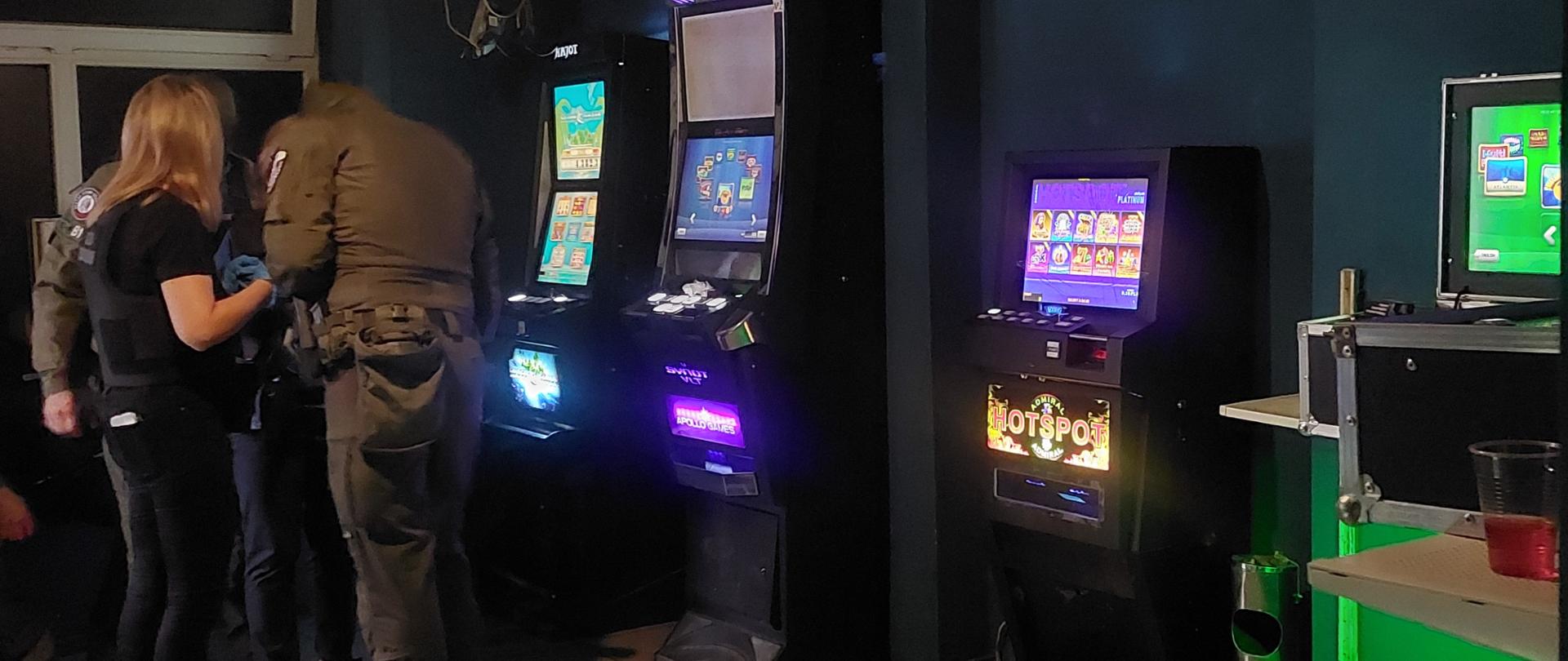 Uderzenie Łódzkiego pionu PZ PK w zorganizowaną grupę przestępczą zajmującą się prowadzeniem nielegalnych gier hazardowych