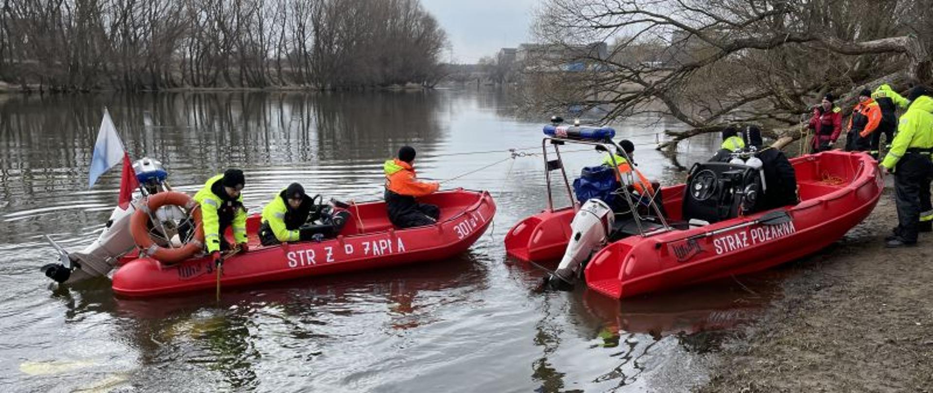 Ćwiczenia SGRWN w zakresie realizacji działań na rzekach
