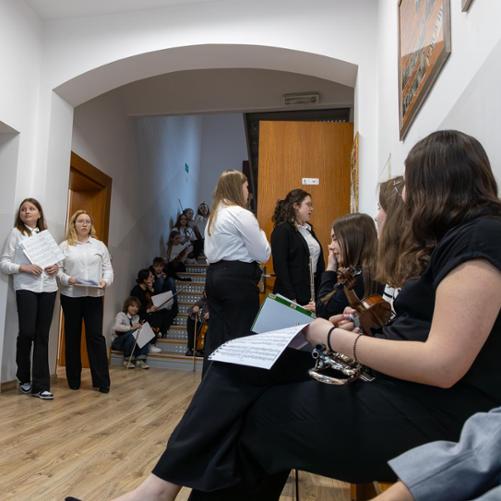 XVIII Szkolny Konkurs Zespołów Kameralnych.