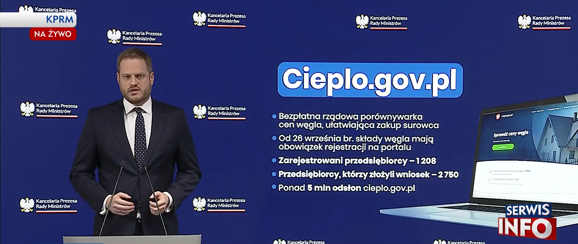 Przypominamy o ustawowym obowiązku rejestracji przedsiębiorców na portalu Cieplo.gov.pl