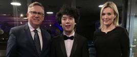 Ambasador Krzysztof Olendzki, Yuanfan Yang i Joanna Olendzka