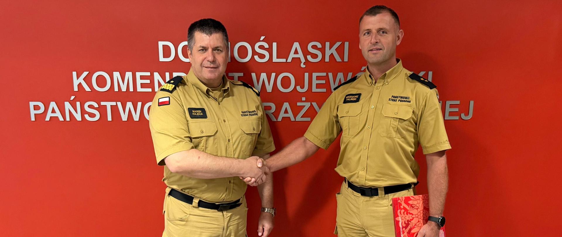 Zmiany kadrowe w Komendzie Powiatowej PSP w Lwówku Śląskim