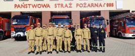 Wizytacja nadbryg. Grzegorza Szyszko - zastępcy komendanta głównego PSP - w komendach powiatowych PSP w Gnieźnie i w Środzie Wielkopolskiej