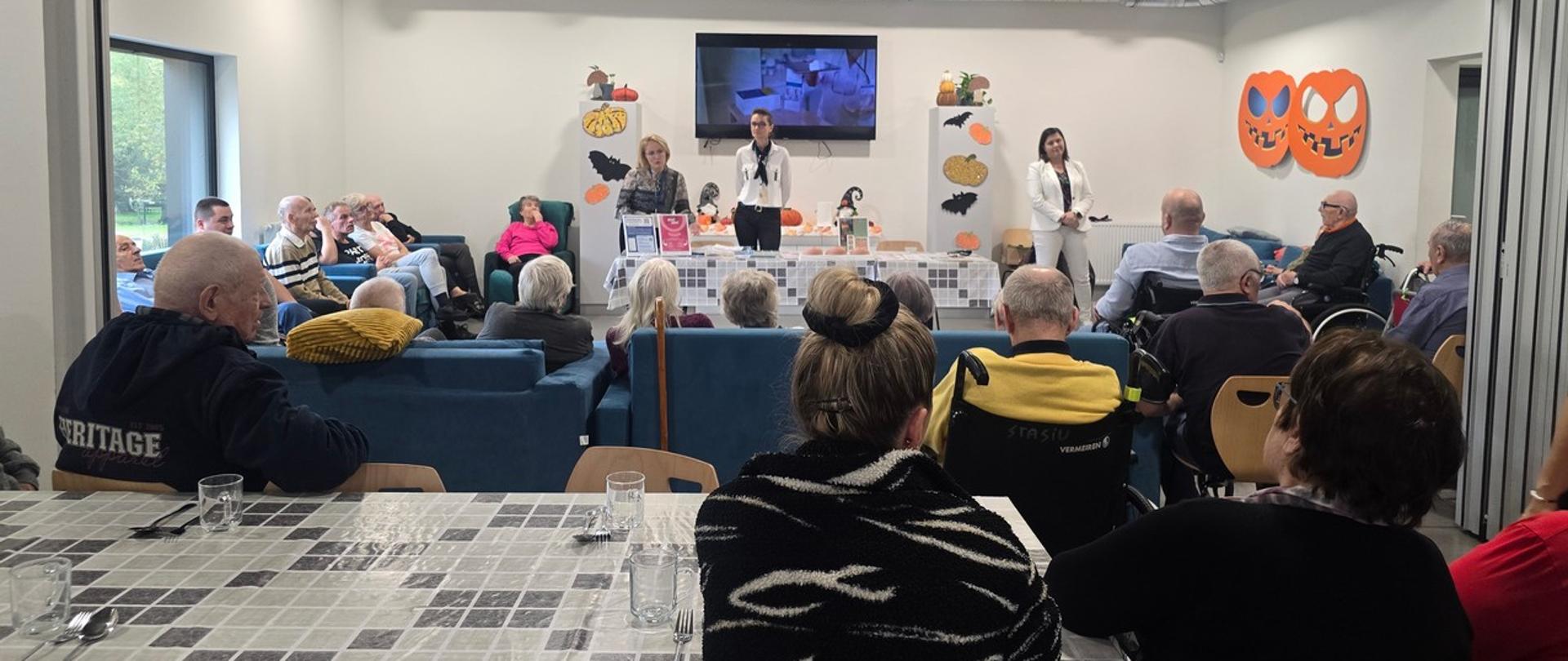 Spotkanie w ramach kampanii EFSA z seniorami w Centrum Opiekuńczo-Mieszkalnym w Kaliszu