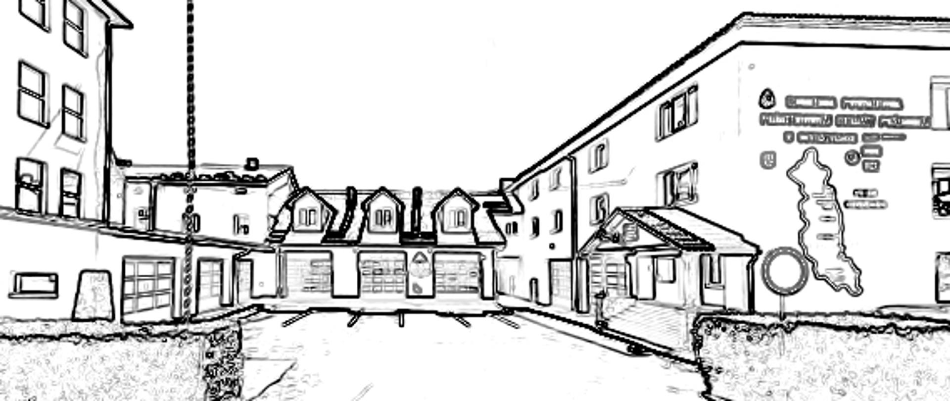 Zdjęcie komendy obrys