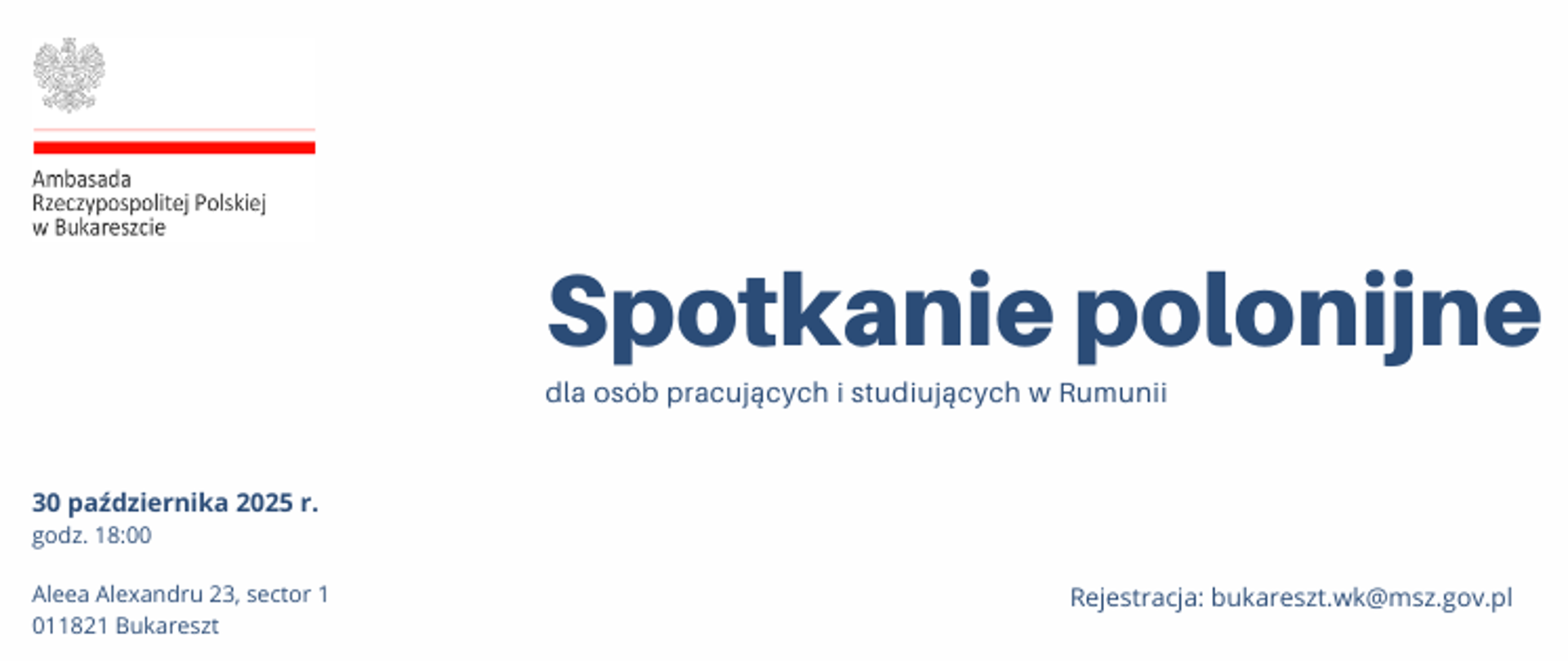 Baner - spotkanie polonijne 30 X 2025