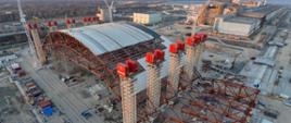 Mostostal Kraków - prace dotyczące zabezpieczanego reaktora nr 4 ukraińskiej elektrowni atomowej w Czarnobylu