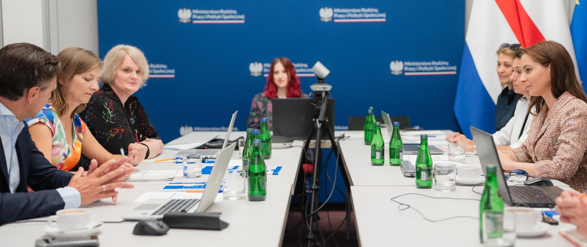 Wizyta przedstawicieli Sociale Verzekeringsbank w Polsce - rozwój współpracy polsko-niderlandzkiej