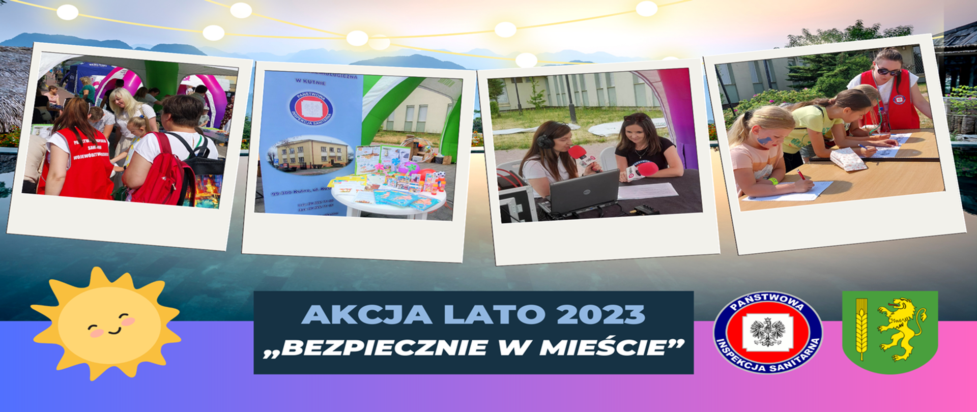 Akcja Lato 2023 "Bezpiecznie w mieście"