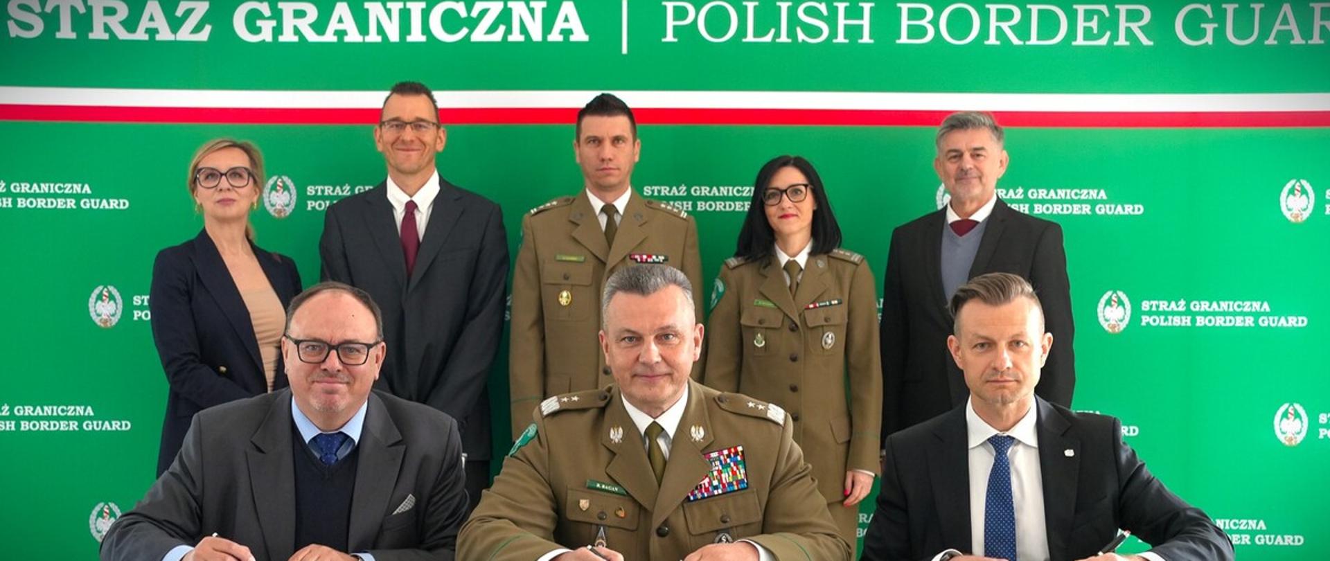 Podpisanie porozumienia w KGSG