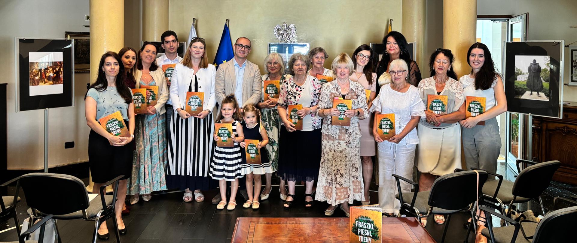 Narodno čitanje 2025 u Ambasadi Republike Poljske u Podgorici