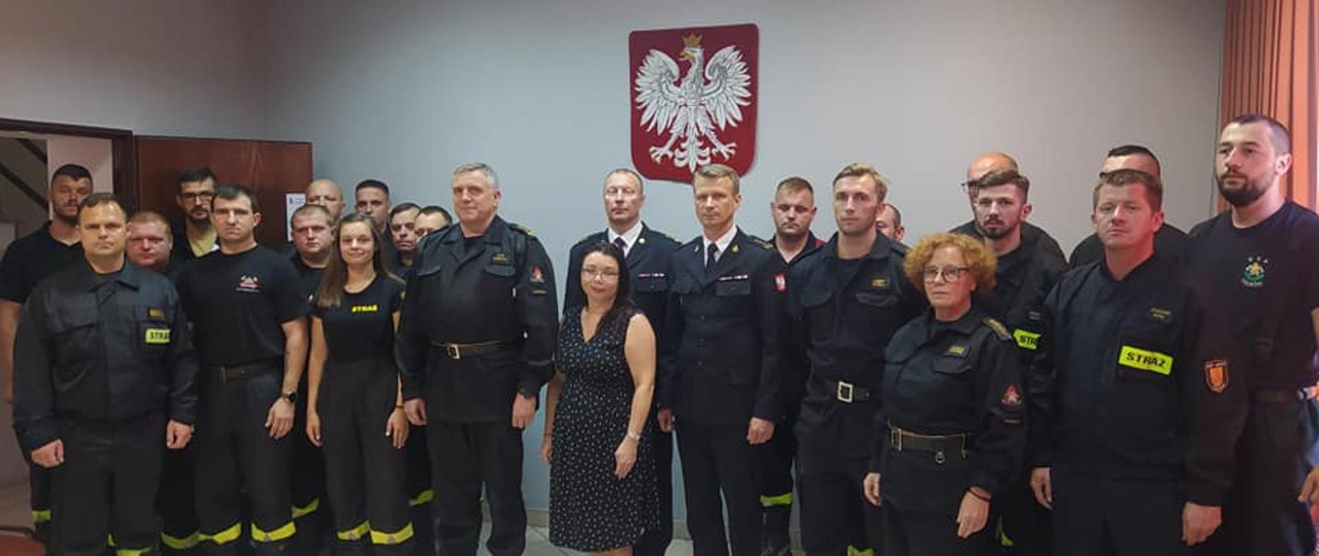 Egzamin kwalifikowanej pierwszej pomocy Ochotniczych Straży Pożarnych z terenu miasta Gliwice 