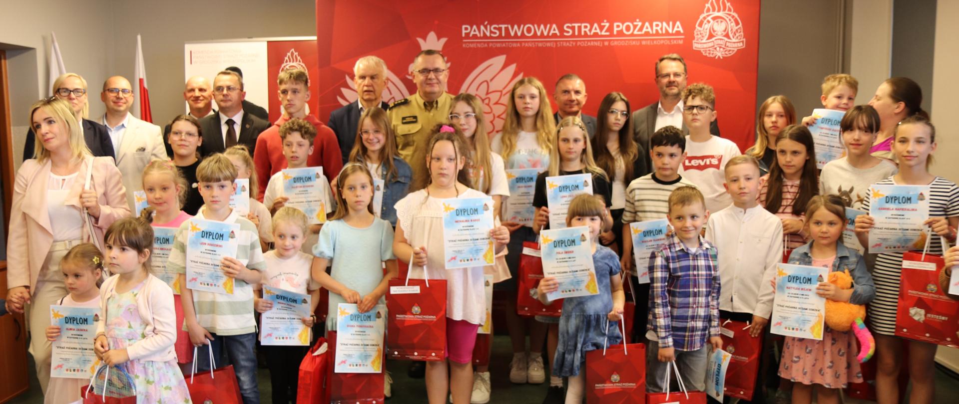 Konkurs plastyczny Straż Pożarna oczami dziecka.