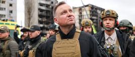 President A. Duda visits Ukraine_13 April 2022