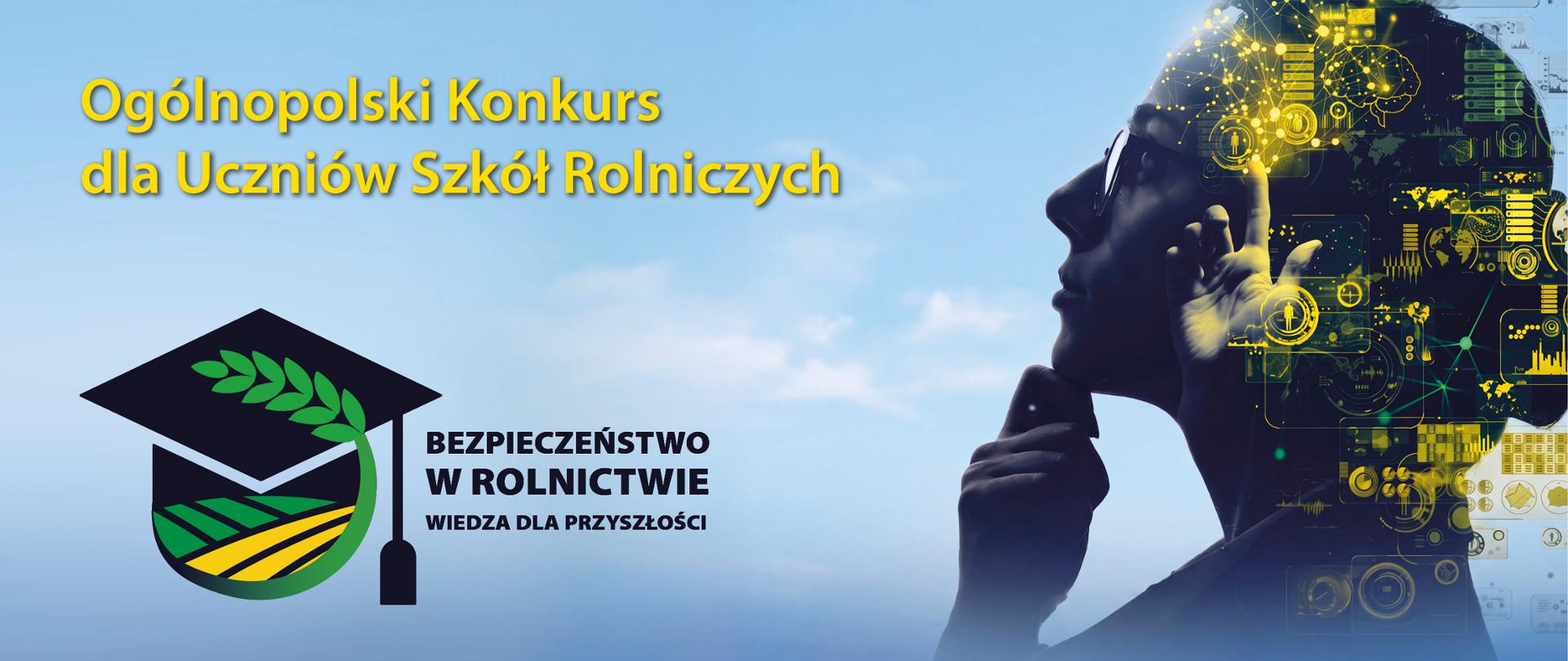 baner profil kobiecy z symbolami graficznymi