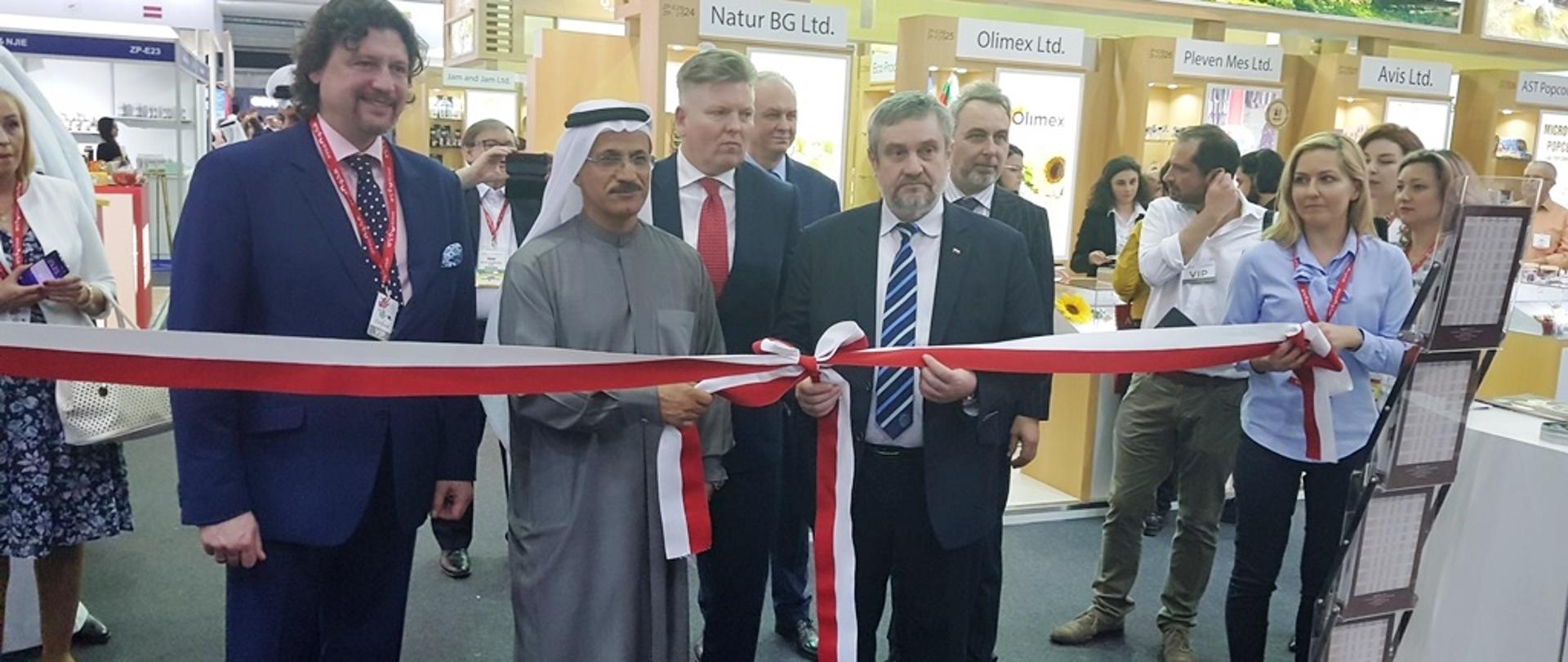 Otwarcie polskiego stoiska