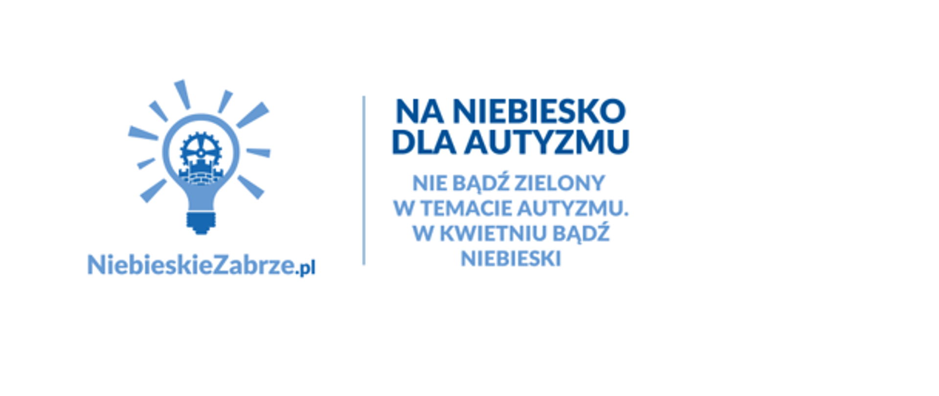 Ulotka informacyjna o audycji muzycznej w ramach Niebieskiego Zabrza