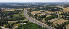 Po wybudowaniu S19 kierowcy ekspresowo ominą m.in. Lubartów. Na zdjęciu DK19 okolicach planowanego węzła Lubartów Północ