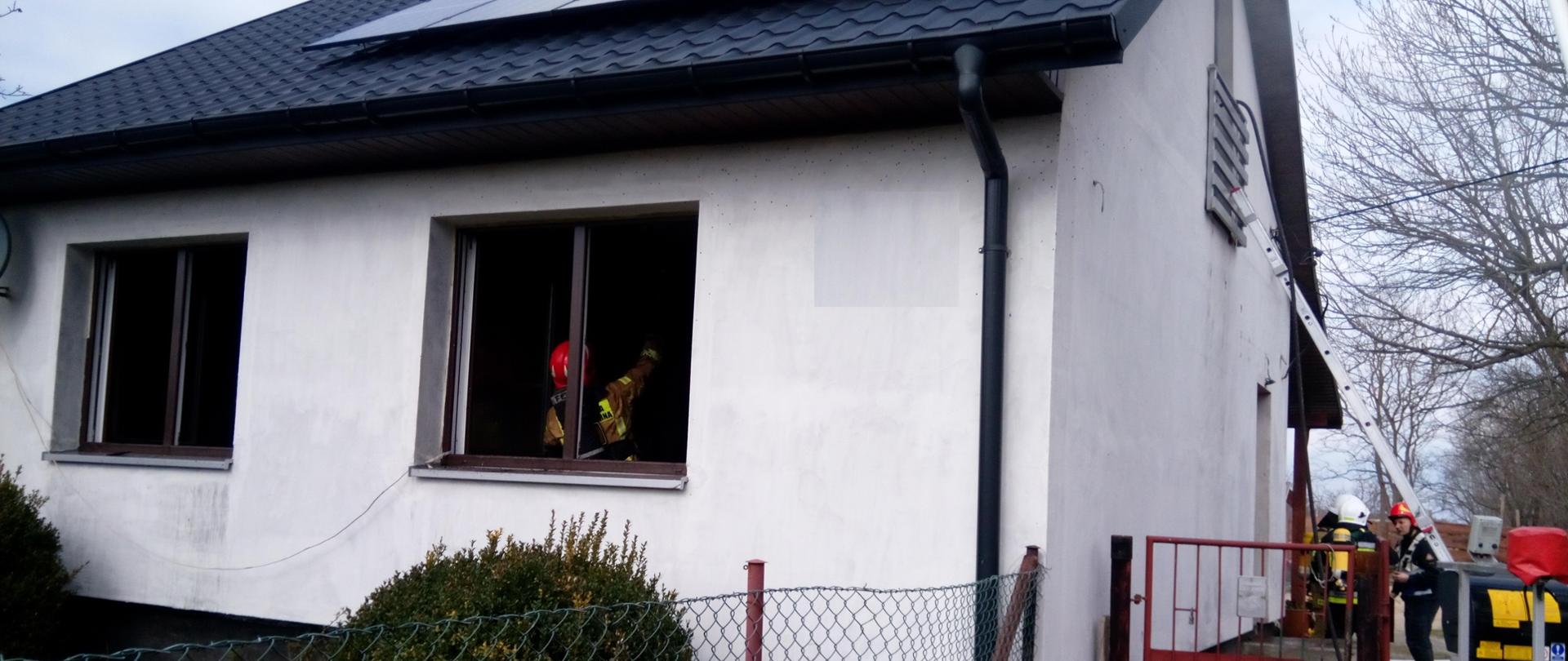 Pożar budynku mieszkalnego w Suchodółce