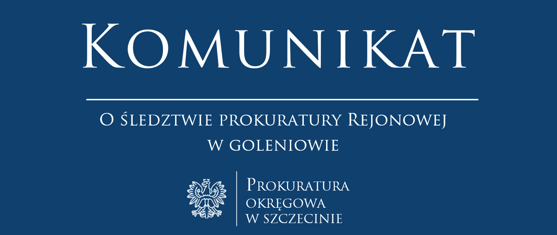 komunikat PR Goleniów