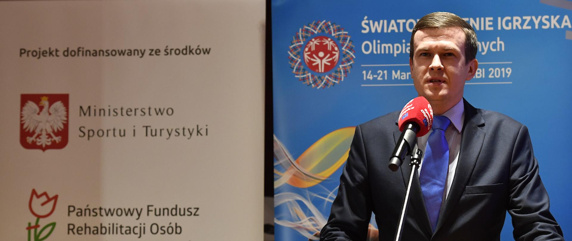 Wręczenie nominacji olimpijskich na Światowe Letnie Igrzyska Olimpiad Specjalnych Abu Dhabi 2019