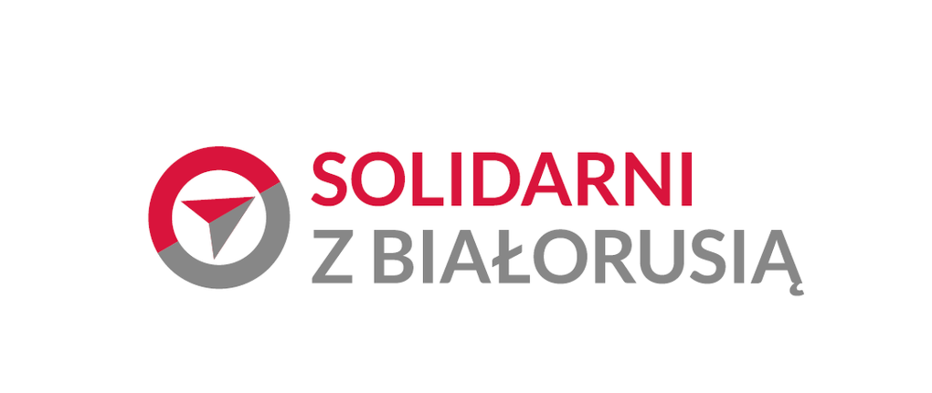 logo z napisem Solidarni z Białorusią
