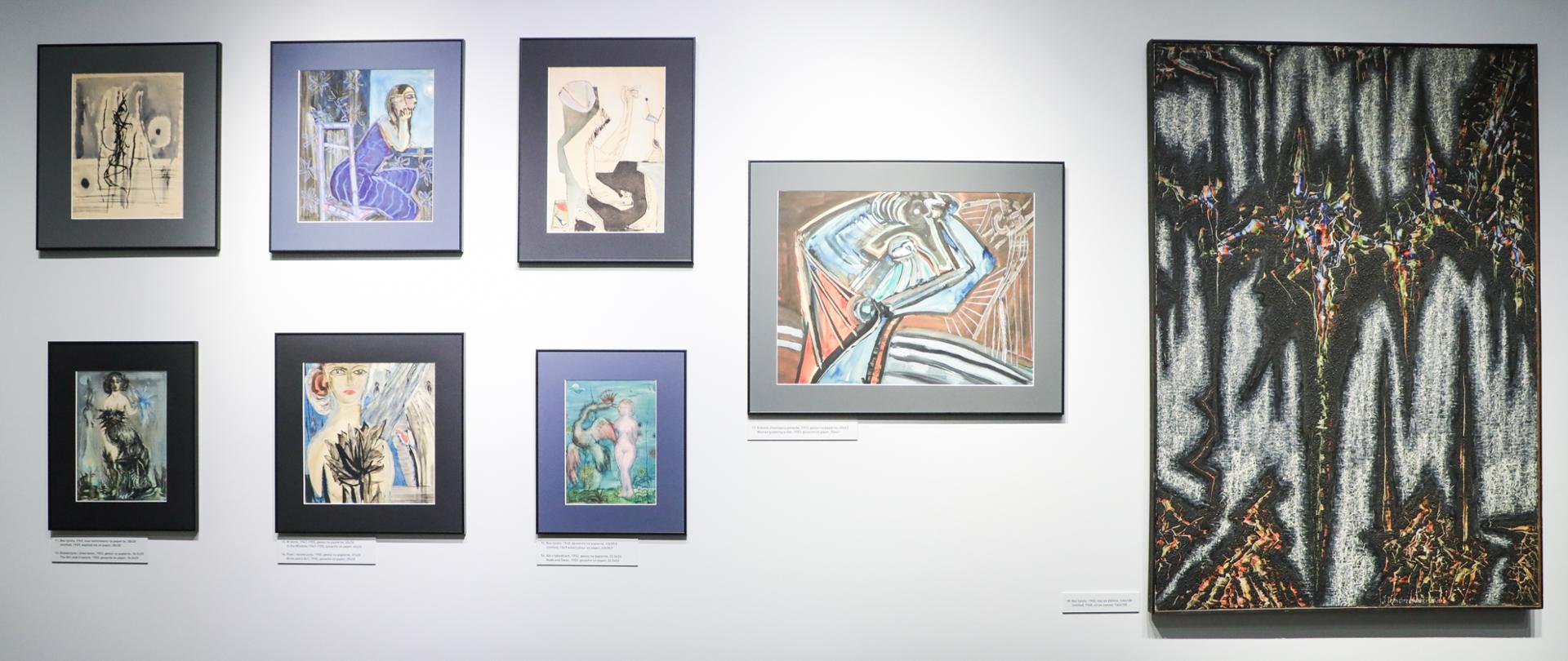 Wystawa prac Jerzego Tchórzewskiego w Kordegardzie, fot Danuta Matloch