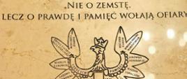 „Nie o zemstę, lecz o pamięć i prawdę wołają ofiary”
