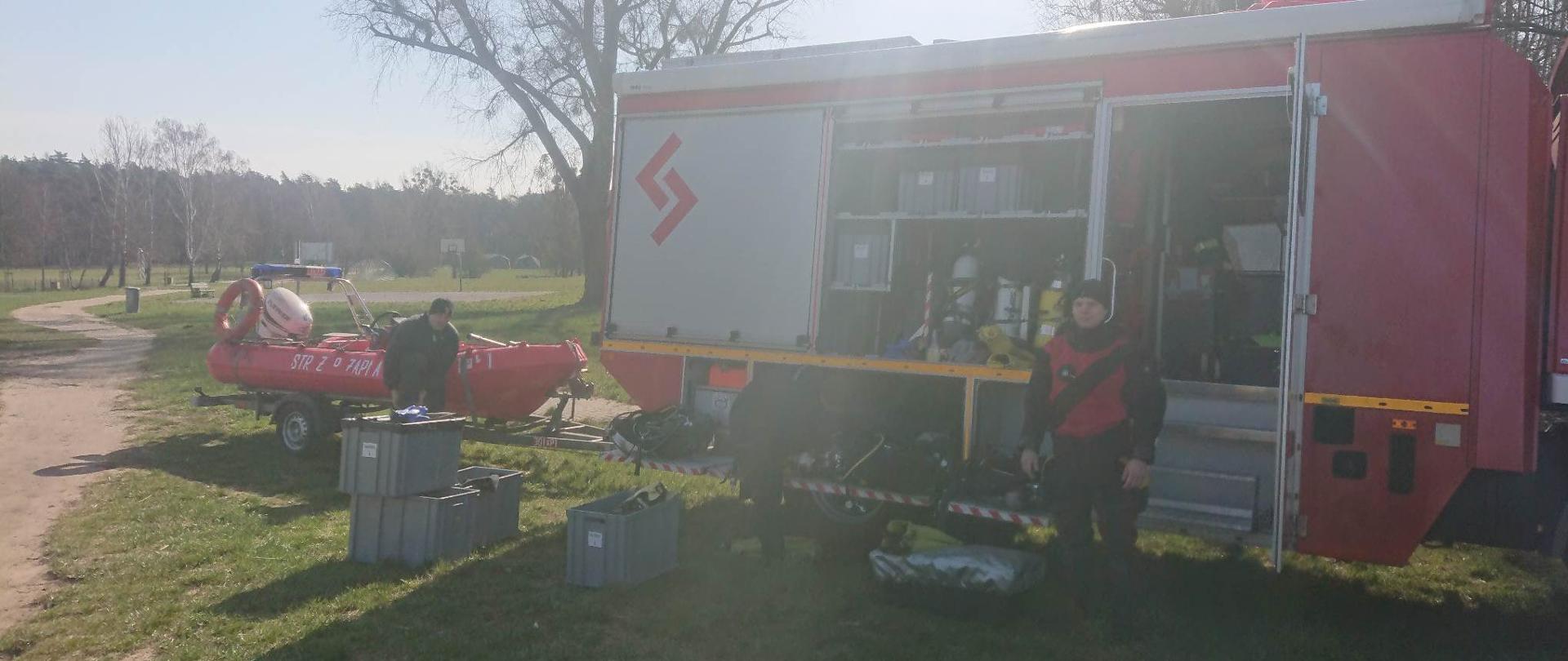 Strażacy przygotowują się do ćwiczeń