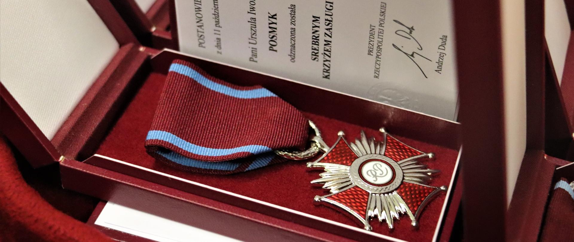 Srebrny Krzyż Zasługi