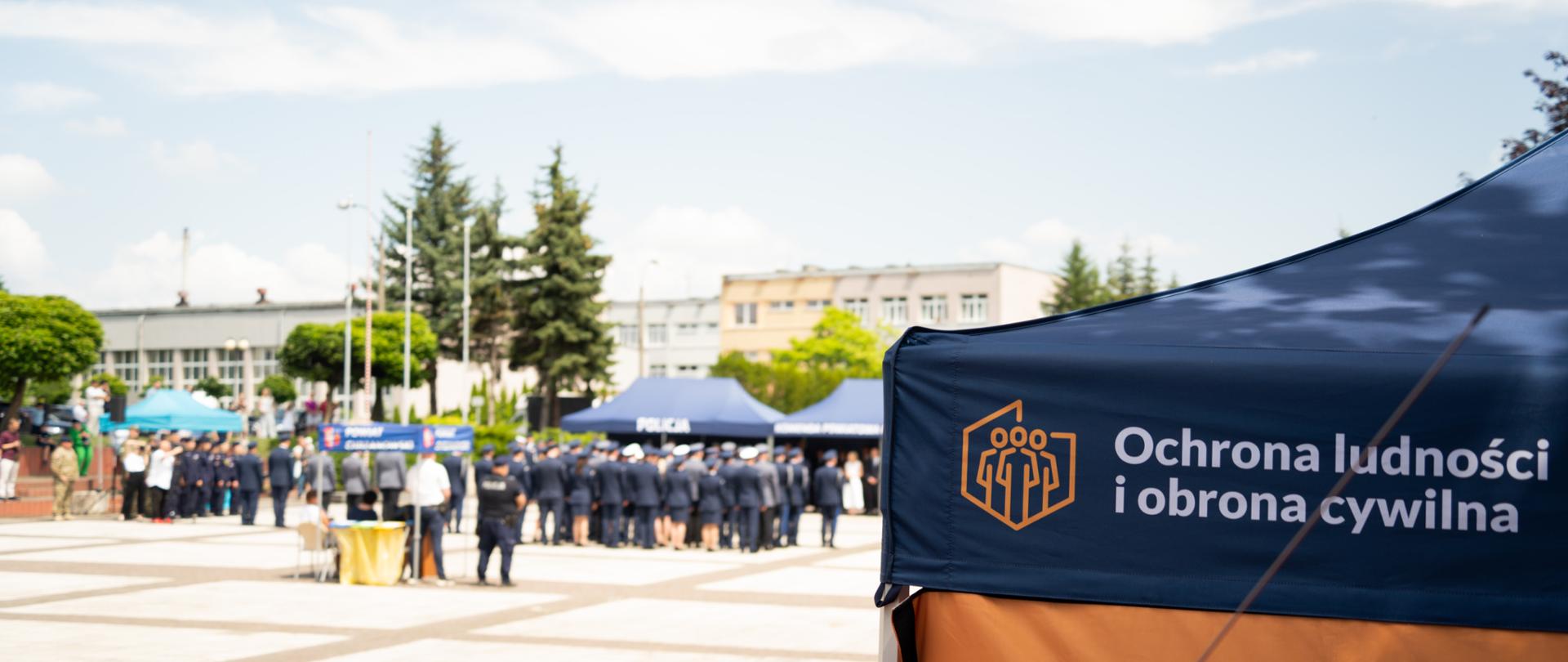 Powiatowe Święto Policji w Libiążu z udziałem Akademii OLiOC 